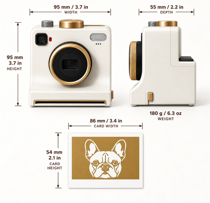 POURSY™ One-Touch Latte Art Printer + 4-Stencil Starter Set